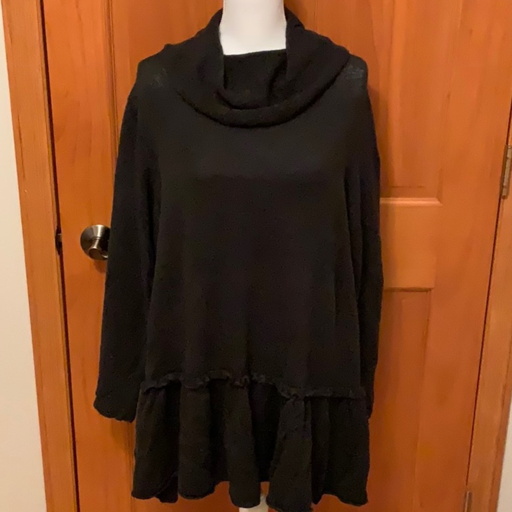 Umgee Black Sweater Dress
